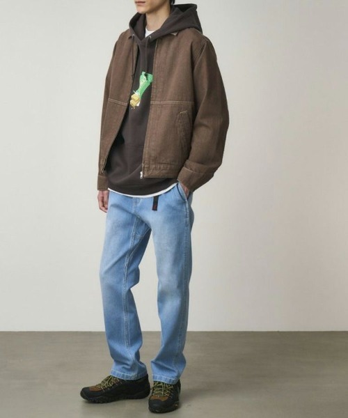 STYLISE（スタイライズ）の「【GRAMICCI】STRETCH DENIM NN-PANT CROPPED (ストレッチデニムNN-パンツクロップド) / 3カラー [GMP5-SJP05]（デニムパンツ・メンズ・ネイビー/ブルー/ネイビー系・S/M/L/LL）」の7枚目の写真