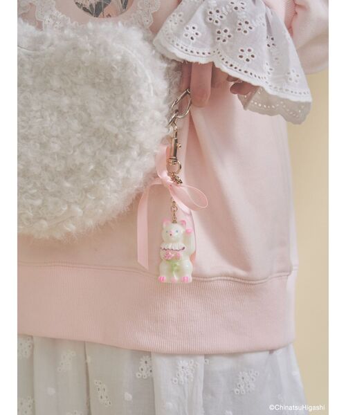セール】New Wave Sugar cat ribbon charm（キーホルダー）｜merry