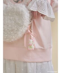 merry jenny（メリージェニー）の「New Wave Sugar cat ribbon charm（キーホルダー）」