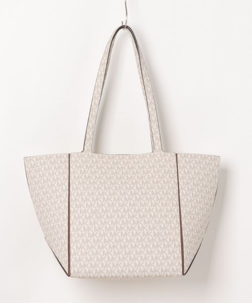 MICHAEL KORS(マイケルコース)の「JORDI コンバーチブル シンチ トート ミディアム - MKシグネチャー(トートバッグ・レディース・ホワイト系その他・FREE)」の4枚目の写真