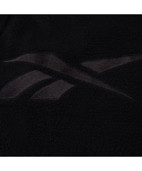 Reebok（リーボック）の「Reversible Boa Jacket REBOOT 90's（ブルゾン・メンズ・ブラック×レッド/ブラック×グレー/ネイビー・SMALL/X-LARGE/LARGE/MEDIUM）」の7枚目の写真