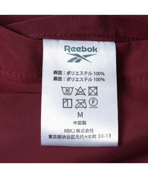 Reebok（リーボック）の「Reversible Boa Jacket REBOOT 90's（ブルゾン・メンズ・ブラック×レッド/ブラック×グレー/ネイビー・SMALL/X-LARGE/LARGE/MEDIUM）」の8枚目の写真