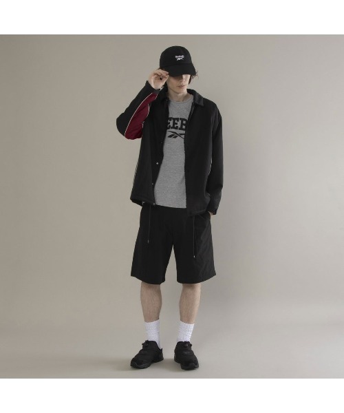 Reebok（リーボック）の「Reversible Boa Jacket REBOOT 90's（ブルゾン・メンズ・ブラック×レッド/ブラック×グレー/ネイビー・SMALL/X-LARGE/LARGE/MEDIUM）」の10枚目の写真