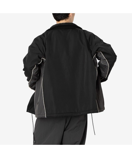 Reebok（リーボック）の「Reversible Boa Jacket REBOOT 90's（ブルゾン・メンズ・ブラック×レッド/ブラック×グレー/ネイビー・SMALL/X-LARGE/LARGE/MEDIUM）」の13枚目の写真