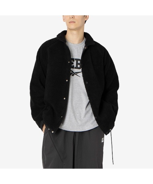 Reebok（リーボック）の「Reversible Boa Jacket REBOOT 90's（ブルゾン・メンズ・ブラック×レッド/ブラック×グレー/ネイビー・SMALL/X-LARGE/LARGE/MEDIUM）」の16枚目の写真