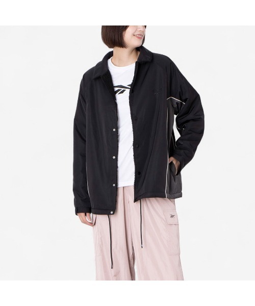 Reebok（リーボック）の「Reversible Boa Jacket REBOOT 90's（ブルゾン・メンズ・ブラック×レッド/ブラック×グレー/ネイビー・SMALL/X-LARGE/LARGE/MEDIUM）」の18枚目の写真