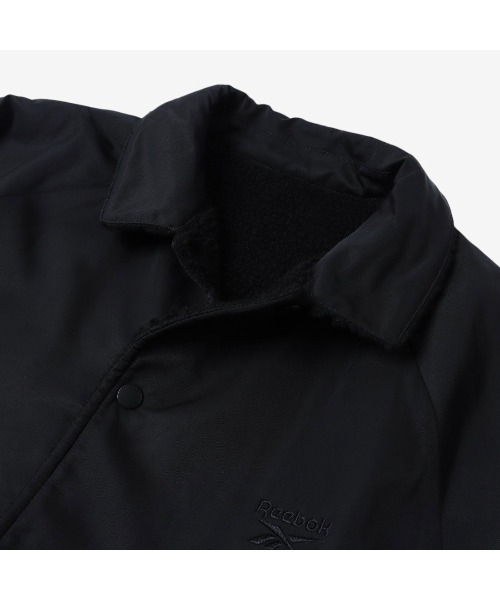 Reebok（リーボック）の「Reversible Boa Jacket REBOOT 90's（ブルゾン・メンズ・ブラック×レッド/ブラック×グレー/ネイビー・SMALL/X-LARGE/LARGE/MEDIUM）」の21枚目の写真