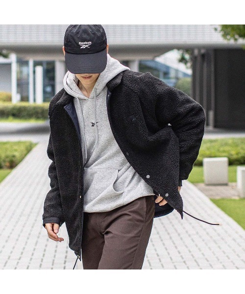 セール】Reversible Boa Jacket REBOOT 90's（ブルゾン）｜Reebok