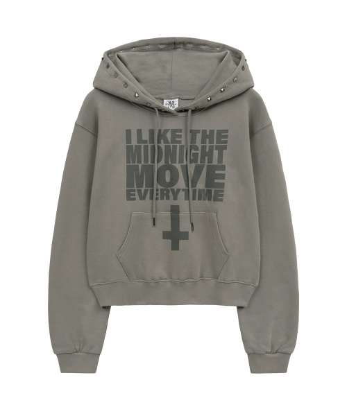 Midnight Move(ミッドナイトムーブ)の「like hood (beige)(パーカー・レディース・その他・FREE)」の1枚目の写真