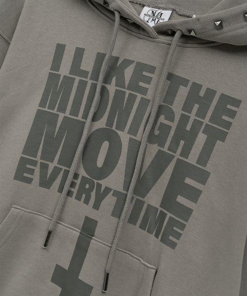 Midnight Move(ミッドナイトムーブ)の「like hood (beige)(パーカー・レディース・その他・FREE)」の2枚目の写真