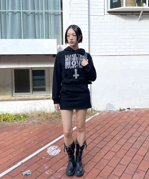 Midnight Move(ミッドナイトムーブ)の「like hood (beige)(パーカー・レディース・その他・FREE)」の11枚目の写真