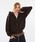 WISH FOR EVER�i�E�B�b�V���t�H�[�G�o�[�j�́u�y 4color / 3size �zREMOVABLE FAUX FUR�CFEEL-GOOD CABLE KNIT HOODIE�i�p�[�J�[�j�v�b�u���E��