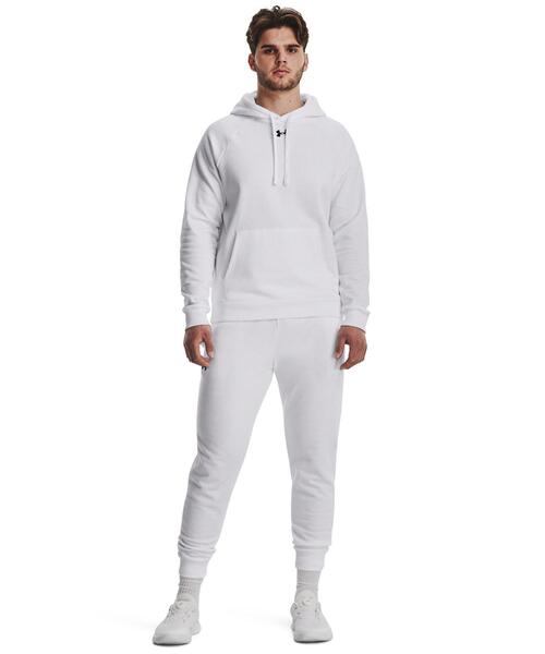 UNDER ARMOUR(アンダーアーマー)の「UAライバルフリース フーディー(トレーニング/メンズ)(スウェット・メンズ・ホワイト・L/2XL/S/XL/M)」の3枚目の写真