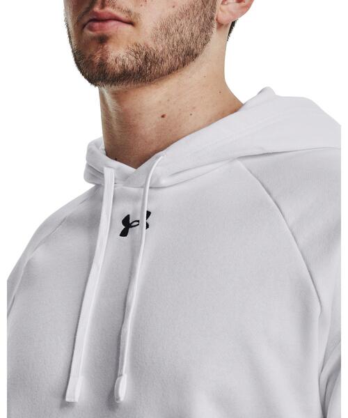UNDER ARMOUR(アンダーアーマー)の「UAライバルフリース フーディー(トレーニング/メンズ)(スウェット・メンズ・ホワイト・L/2XL/S/XL/M)」の4枚目の写真