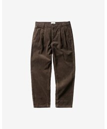 Tura Corduroy Washed Trousers (Brown)