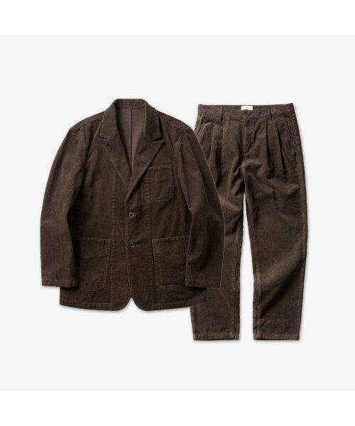 sortie(ソルティ)の「Tura Corduroy Washed Trousers (Brown)(その他パンツ・メンズ・その他・SMALL/MEDIUM/LARGE/X-LARGE)」の8枚目の写真