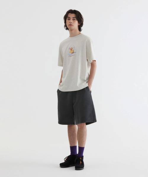 COVERNAT(カバーナット)の「レギュラースモールアセンティックダイイングスウェットショーツチャーコール(その他パンツ・レディース・その他・X-SMALL/SMALL/MEDIUM/LARGE/X-LARGE/XX-LARGE)」の5枚目の写真