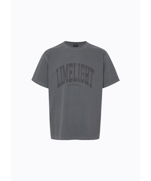 LIMELIGHT APPAREL(ライムライトアパレル)の「アパレルピグメントアーチロゴTシャツ(チャコール/グレー)(Tシャツ/カットソー・メンズ・その他・SMALL/MEDIUM/LARGE/X-LARGE)」の3枚目の写真