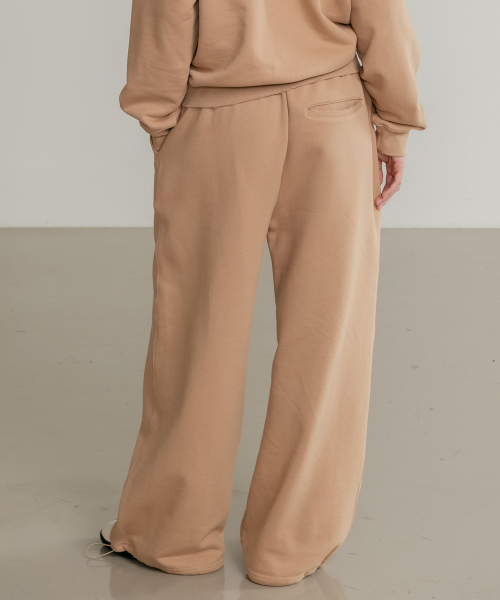 SSIN AND LEE(シンアンドリー)の「(UNI) ラスティコットンスウェットパンツベージュ(スウェットパンツ・レディース・その他・MEDIUM/LARGE/SMALL)」の2枚目の写真