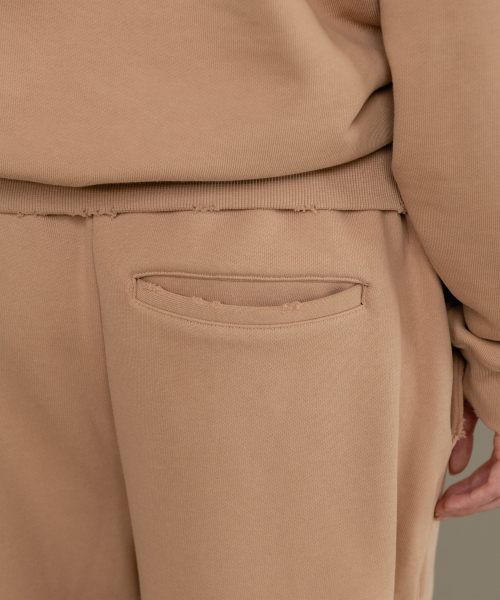 SSIN AND LEE(シンアンドリー)の「(UNI) ラスティコットンスウェットパンツベージュ(スウェットパンツ・レディース・その他・MEDIUM/LARGE/SMALL)」の9枚目の写真