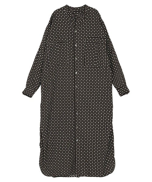 DOT SQUARE PRINT / ワンピース（ワンピース）｜ZUCCa（ズッカ）の