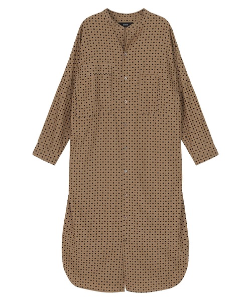 ZUCCa（ズッカ）の「DOT SQUARE PRINT / ワンピース（ワンピース・レディース・ブラック・M size）」の9枚目の写真