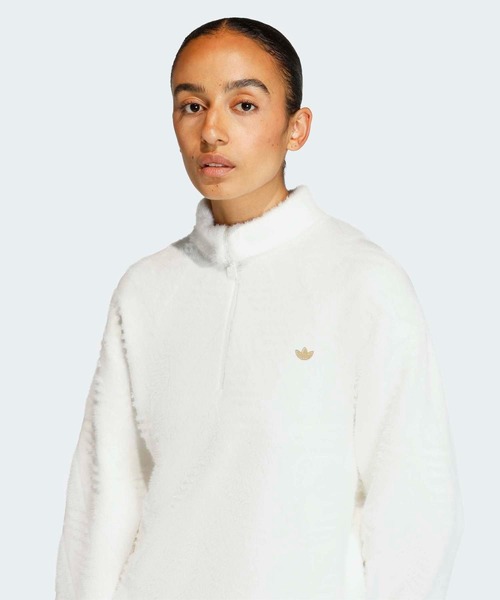 ニット ハーフジップ スウェットシャツ / アディダスオリジナルス