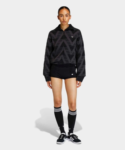 ニット ハーフジップ スウェットシャツ / アディダスオリジナルス