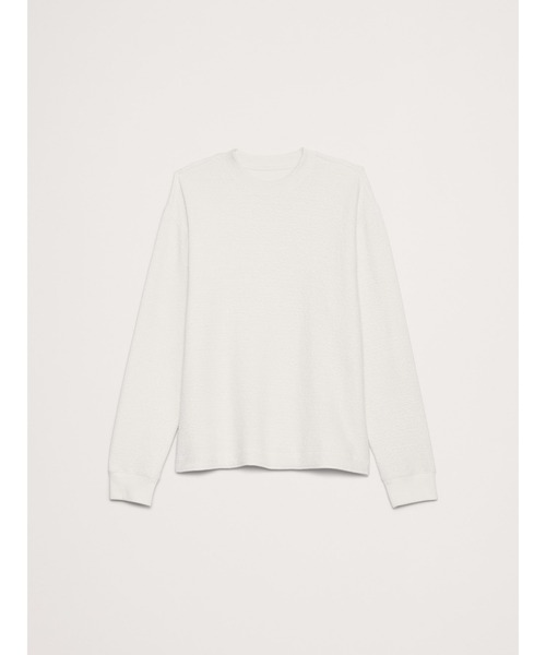 Banana Republic（バナナリパブリック）の「リラックス ジャージーコットン クルーネックTシャツ（Tシャツ/カットソー・メンズ・アイボリー/ネイビー/カーキ・S/L/M/XL）」の6枚目の写真