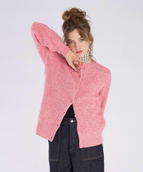 メランジニット カーディガン（カーディガン/ボレロ）｜To b. by agnes