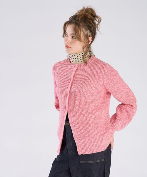 メランジニット カーディガン（カーディガン/ボレロ）｜To b. by agnes