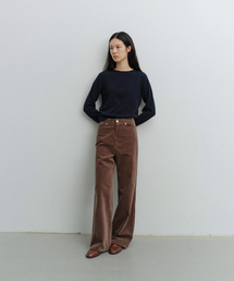 w. Mild Velveteen Trouser (Mild brown)