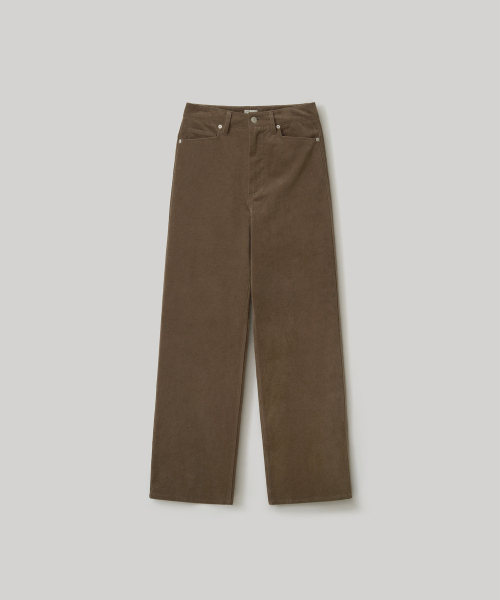 ANOTHER OFFICE WOMEN（アナザー オフィス ウーマン）の「w. Mild Velveteen Trouser (Mild brown)（その他パンツ・レディース・その他・36/34）」の2枚目の写真
