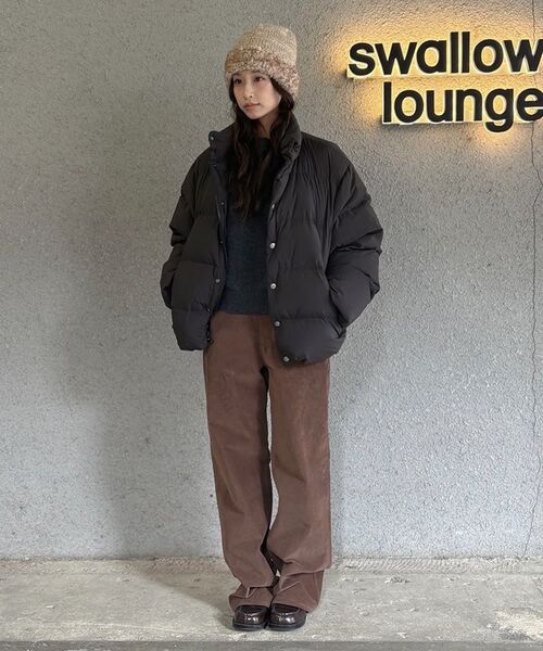 ANOTHER OFFICE WOMEN（アナザー オフィス ウーマン）の「w. Mild Velveteen Trouser (Mild brown)（その他パンツ・レディース・その他・36/34）」の6枚目の写真