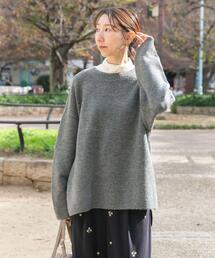 ITEMS URBANRESEARCH | サイドスリットニットプルオーバー(ニット/セーター)