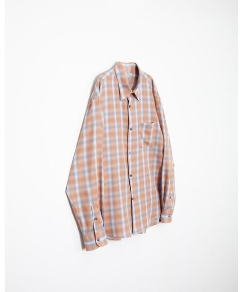 MATISSE THE CURATOR（マティスザキュレーター）の「ワンポケットシャツオンブレオレンジ（シャツ/ブラウス・メンズ・その他・1/3/2）」の5枚目の写真