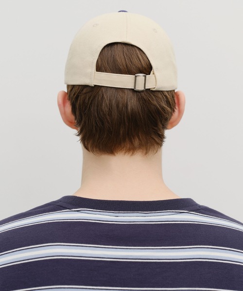 MARITHE + FRANCOIS GIRBAUD（マリテフランソワジルボー）の「CLASSIC LOGO 6PANEL COLOR BLOCK CAP（キャップ・レディース・ダークブラウン/Navy/ブラウン・フリー）」の5枚目の写真