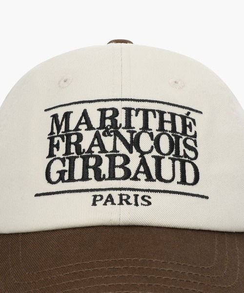 MARITHE + FRANCOIS GIRBAUD（マリテフランソワジルボー）の「CLASSIC LOGO 6PANEL COLOR BLOCK CAP（キャップ・レディース・ダークブラウン/Navy/ブラウン・フリー）」の13枚目の写真