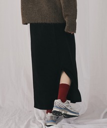 MERLOT（メルロー）の「コーデュロイススリットロングカート（スカート・メンズ）」