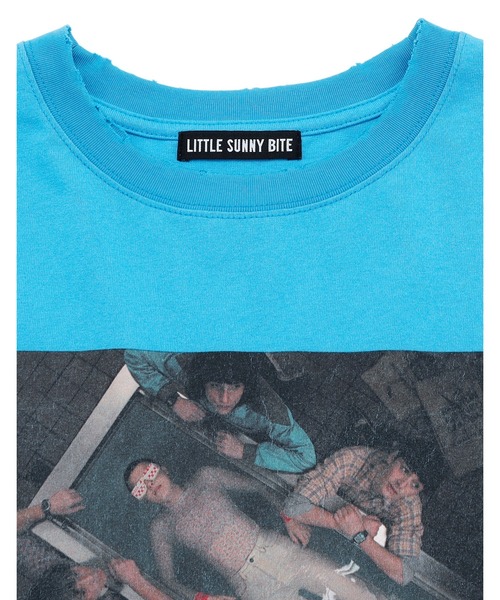 Little sunny bite(リトルサニーバイト)の「《Little sunny bite》stranger things x little sunny bite photo big tee(Tシャツ/カットソー・レディース・ブラック/ホワイト・SMALL/MEDIUM)」の8枚目の写真