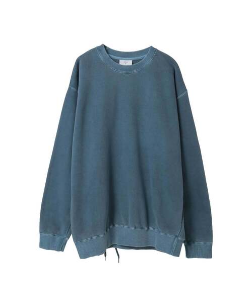 CONVERSE TOKYO（コンバーストウキョウ）の「PIGMENT DYE SPINDLE STAR★ SWEAT（スウェット・レディース・ネイビー/ブラック/ベージュ・SMALL/MEDIUM）」の8枚目の写真