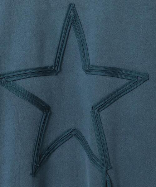 CONVERSE TOKYO（コンバーストウキョウ）の「PIGMENT DYE SPINDLE STAR★ SWEAT（スウェット・レディース・ネイビー/ブラック/ベージュ・SMALL/MEDIUM）」の13枚目の写真