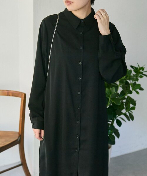 ear PAPILLONNER（イアパピヨネ）の「キャミセットワンピース【SUM1 STYLE】（ワンピース・レディース・ブラック/ブルー系その他/キャメル・FREE）」の7枚目の写真