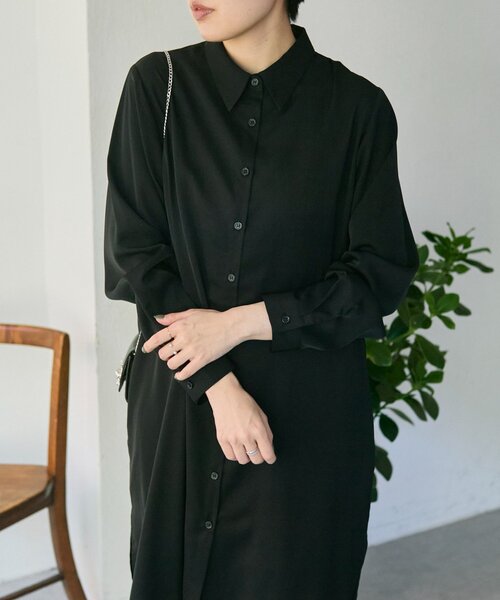 ear PAPILLONNER（イアパピヨネ）の「キャミセットワンピース【SUM1 STYLE】（ワンピース・レディース・ブラック/ブルー系その他/キャメル・FREE）」の8枚目の写真