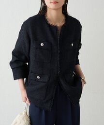 LOUNGEDRESS｜ラウンジドレスのノーカラージャケット通販 - ZOZOTOWN