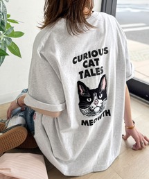 Java（ジャバ）の「《JaVaジャバコラボ》あなたはどのアニマル推し!?ヴィンテージライクな表情を楽しむ。コットン100% アニマルサガラ刺繍ワッペン付きTシャツ（Tシャツ/カットソー）」