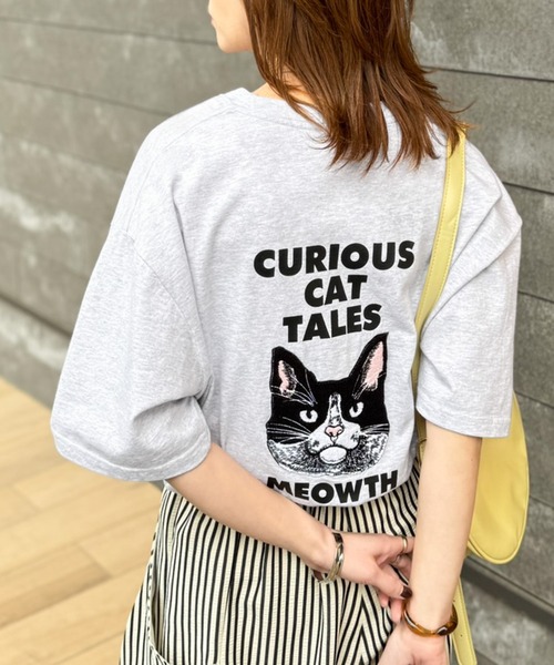 Java(ジャバ)の「《JaVaジャバコラボ》アニマルサガラ刺繍ワッペン付き 綿100%半袖Tシャツ(Tシャツ/カットソー・メンズ・杢グレー/チャコールグレー/ベージュ・SMALL/MEDIUM/LARGE)」の19枚目の写真