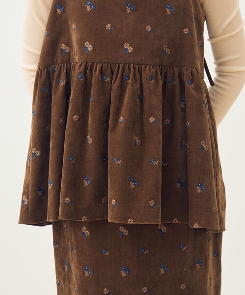 TOMORROWLAND collection(トゥモローランドコレクション)の「フルーロンベル キャミソールトップス(その他トップス・レディース・ブラウン系その他・36)」の9枚目の写真