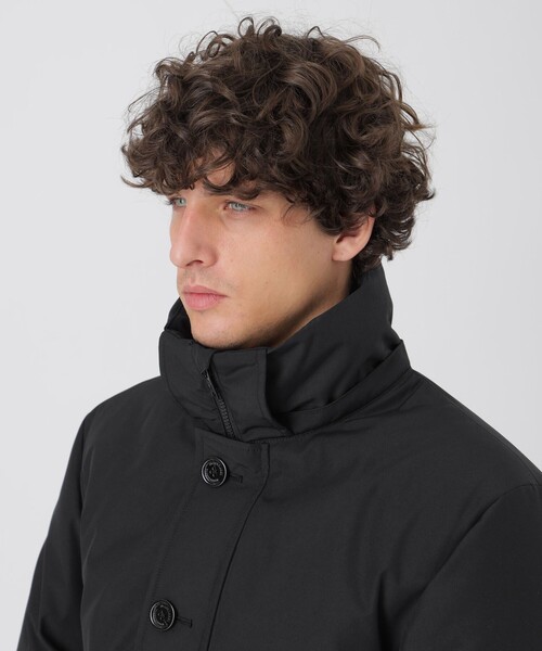 BLACK LABEL CRESTBRIDGE（ブラックレーベル・クレストブリッジ）の「ウェザークロスロングダウン（ダウンジャケット/コート・メンズ・ネイビー/ブラック・L/M/XL）」の9枚目の写真