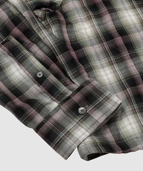 Acne Studios（アクネストゥディオズ）の「FN-WN-BLOU001157（シャツ/ブラウス・レディース・ブラック×グリーン・36/34）」の5枚目の写真